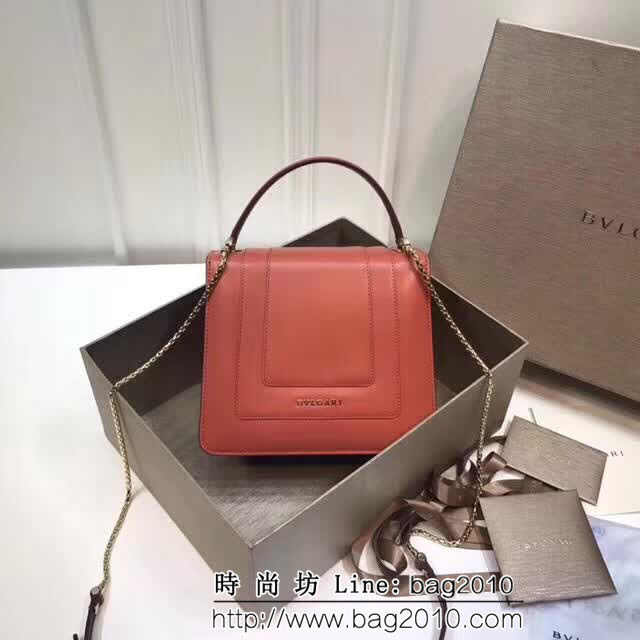 BVLGARI寶格麗 原單品質 專櫃新款 三層琺瑯蛇頭包 可手提肩背斜挎 B38329 FYD1219